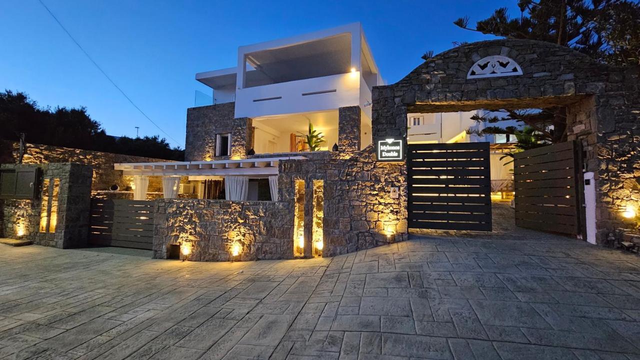 Mykonos Double Luxury Mini Suites - Adults Only Ano Mera Dış mekan fotoğraf